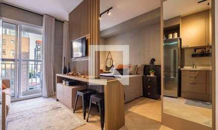Kitnet / Stúdio para Aluguel - Pinheiros, 1 Quarto,  26 m² - São Paulo