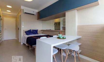 Kitnet / Stúdio para Aluguel - Consolação, 1 Quarto,  24 m² - São Paulo