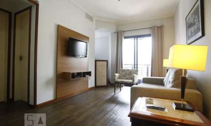 Kitnet / Stúdio para Aluguel - Consolação, 1 Quarto,  48 m² - São Paulo