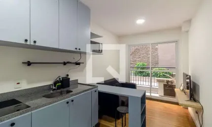 Apartamento para Aluguel - Santa Cecília, 1 Quarto,  28 m² - São Paulo