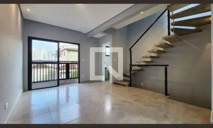 Casa para Aluguel - Marapé, 2 Quartos,  116 m² - Santos