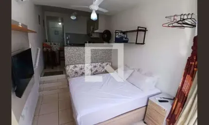 Kitnet / Stúdio para Aluguel - Embaré, 1 Quarto,  28 m² - Santos