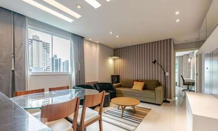 Apartamento para Aluguel - Bigorrilho, 1 Quarto,  58 m² - Curitiba