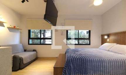 Kitnet / Stúdio para Aluguel - Pinheiros, 1 Quarto,  25 m² - São Paulo