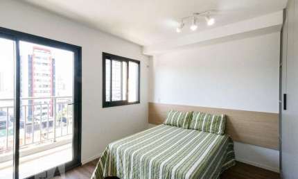 Kitnet / Stúdio para Aluguel - Moema, 1 Quarto,  27 m² - São Paulo