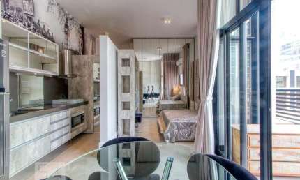 Kitnet / Stúdio para Aluguel - Centro, 1 Quarto,  40 m² - Curitiba