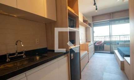 Kitnet / Stúdio para Aluguel - Chácara Santo Antonio, 1 Quarto,  27 m² - São Paulo