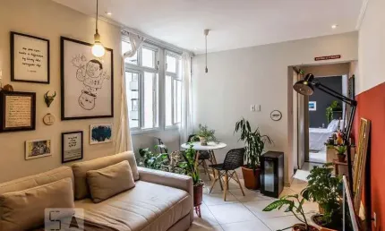 Apartamento para Aluguel - Santa Cecília, 1 Quarto,  54 m² - São Paulo