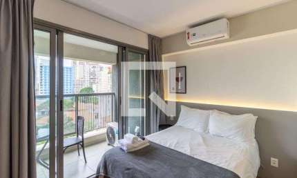 Kitnet / Stúdio para Aluguel - Vila Madalena, 1 Quarto,  24 m² - São Paulo