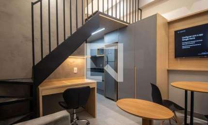 Apartamento para Aluguel - Chácara Santo Antonio, 1 Quarto,  27 m² - São Paulo