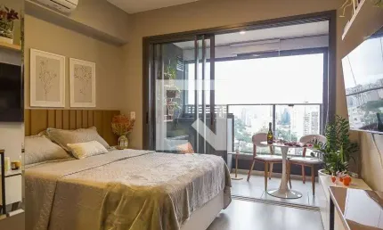 Kitnet / stúdio para aluguel - vila clementino, 1 quarto,  26 m² - são paulo