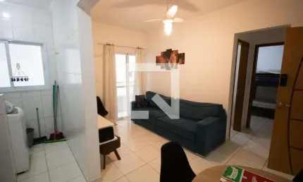 Apartamento para Aluguel - Nova Mirim, 1 Quarto,  42 m² - Praia Grande