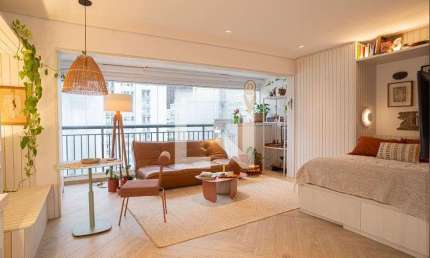 Kitnet / Stúdio para Aluguel - Bela Vista, 1 Quarto,  40 m² - São Paulo