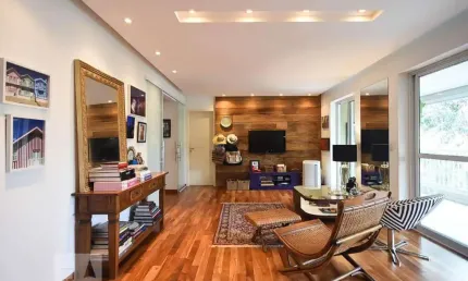 Apartamento para aluguel - panamby, 3 quartos,  122 m² - são paulo