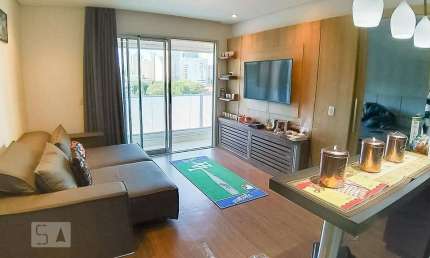 Apartamento para Aluguel - Chácara Santo Antonio, 1 Quarto,  45 m² - São Paulo