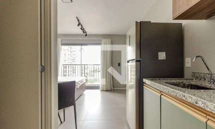 Kitnet / Stúdio para Aluguel - Brooklin, 1 Quarto,  25 m² - São Paulo