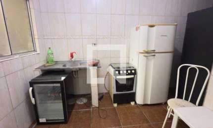 Casa para Aluguel - Boqueirão, 1 Quarto,  15 m² - Praia Grande