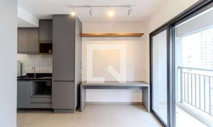 Kitnet / Stúdio para Aluguel - Santa Cecília, 1 Quarto,  26 m² - São Paulo