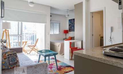 Apartamento para Aluguel - Vila Madalena, 1 Quarto,  32 m² - São Paulo