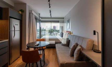 Kitnet / Stúdio para Aluguel - Moema, 1 Quarto,  30 m² - São Paulo