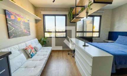 Kitnet / Stúdio para Aluguel - Pinheiros, 1 Quarto,  24 m² - São Paulo