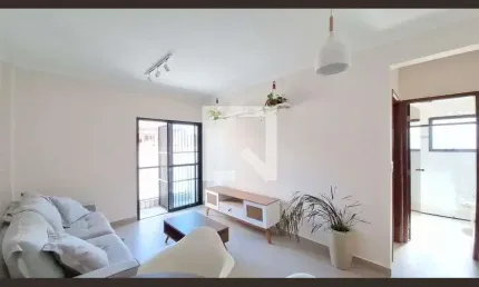 Apartamento para aluguel - canto do forte, 1 quarto,  77 m² - praia grande