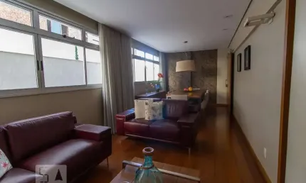 Apartamento para Aluguel - Santo Agostinho, 3 Quartos,  110 m² - Belo Horizonte
