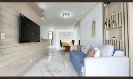 Apartamento para Aluguel - Vila Matias, 1 Quarto,  50 m² - Santos