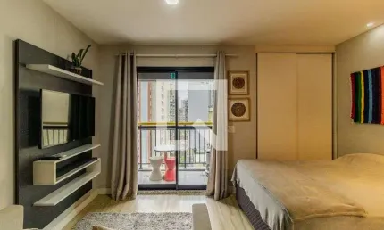Kitnet / Stúdio para Aluguel - Santa Cecília, 1 Quarto,  30 m² - São Paulo