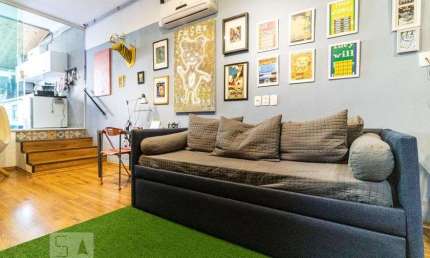 Apartamento para Aluguel - Centro, 1 Quarto,  90 m² - São Paulo