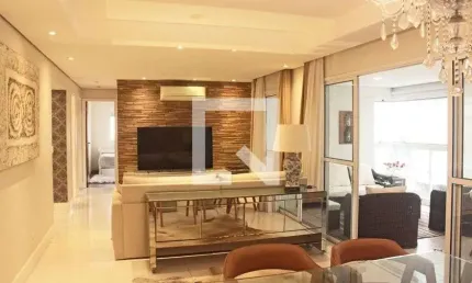 Apartamento para Aluguel - Ponta da Praia, 3 Quartos,  132 m² - Santos