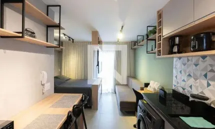 Apartamento para Aluguel - Consolação, 1 Quarto,  24 m² - São Paulo