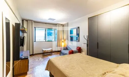 Kitnet / Stúdio para Aluguel - Santa Cecília, 1 Quarto,  30 m² - São Paulo