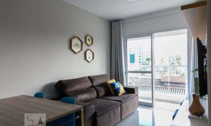 Apartamento para Aluguel - Vila Matias, 2 Quartos,  54 m² - Santos