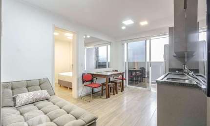 Apartamento para Aluguel - Centro Cívico , 1 Quarto,  40 m² - Curitiba