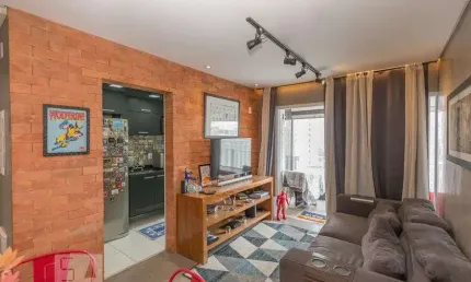 Apartamento para aluguel - campo belo, 1 quarto,  47 m² - são paulo