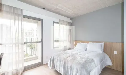 Kitnet / stúdio para aluguel - moema, 1 quarto,  24 m² - são paulo