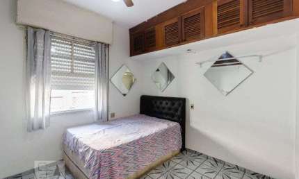 Kitnet / Stúdio para Aluguel - Embaré, 1 Quarto,  36 m² - Santos