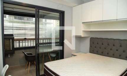 Kitnet / Stúdio para Aluguel - Brooklin, 1 Quarto,  25 m² - São Paulo