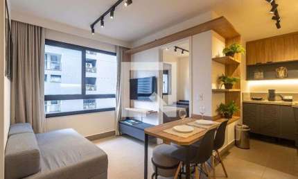 Apartamento para Aluguel - Moema, 2 Quartos,  37 m² - São Paulo