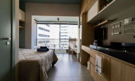 Kitnet / Stúdio para Aluguel - Aclimação, 1 Quarto,  24 m² - São Paulo