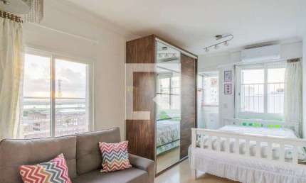 Kitnet / Stúdio para Aluguel - Centro Histórico, 1 Quarto,  27 m² - Porto Alegre