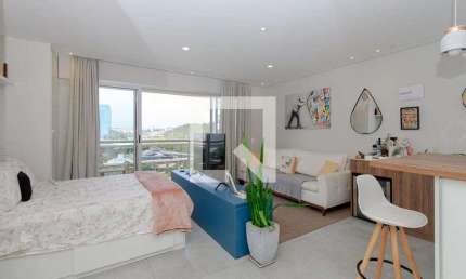 Kitnet / Stúdio para Aluguel - Chácara Santo Antonio, 1 Quarto,  45 m² - São Paulo