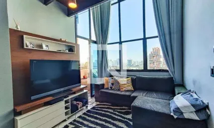 Apartamento para aluguel - panamby, 1 quarto,  61 m² - são paulo