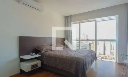 Kitnet / stúdio para aluguel - centro, 1 quarto,  31 m² - curitiba
