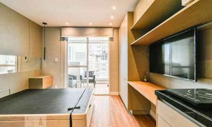 Kitnet / Stúdio para Aluguel - Pinheiros, 1 Quarto,  25 m² - São Paulo
