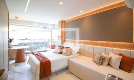 Kitnet / Stúdio para Aluguel - Moema, 1 Quarto,  28 m² - São Paulo