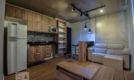 Kitnet / Stúdio para Aluguel - Santo Amaro , 1 Quarto,  32 m² - São Paulo