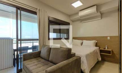 Kitnet / Stúdio para Aluguel - Chácara Santo Antonio, 1 Quarto,  28 m² - São Paulo