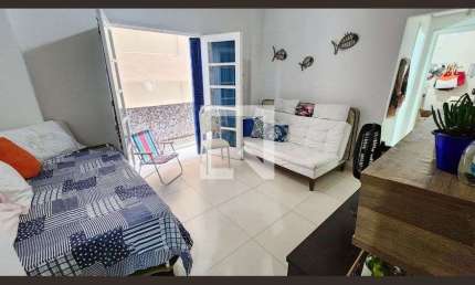 Kitnet / Stúdio para Aluguel - José Menino, 1 Quarto,  39 m² - Santos